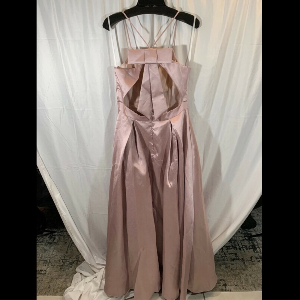 NEW Xscape Mikado Evening‎ Dress Gown in Pink [SZ 12 ] - Picture 6 of 8